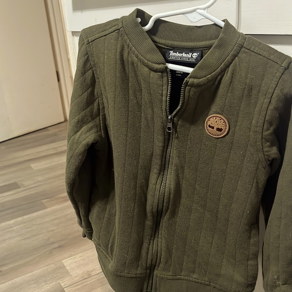 Timberland zip up sweater (toddlers)
